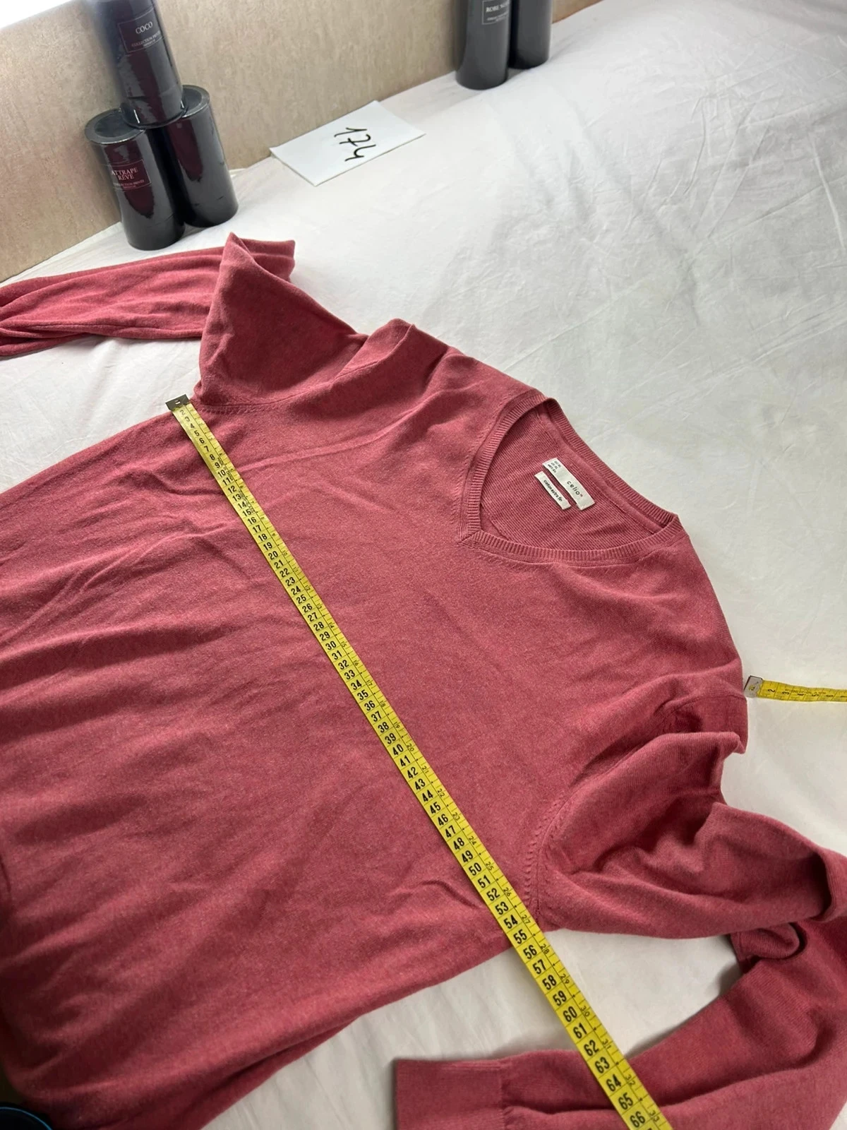 Roze celio V-hals sweater – photo 7